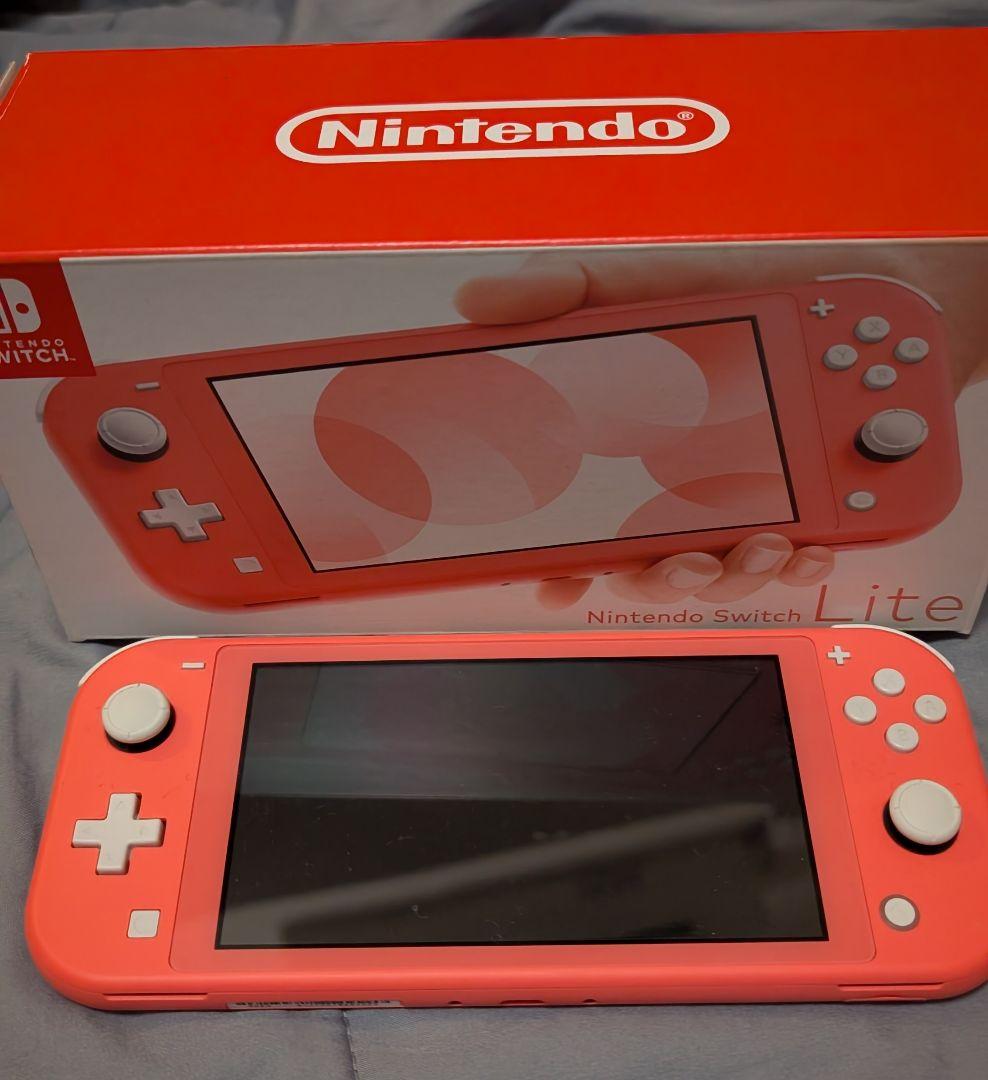 Nintendo Switch Lite コーラル色 箱付き