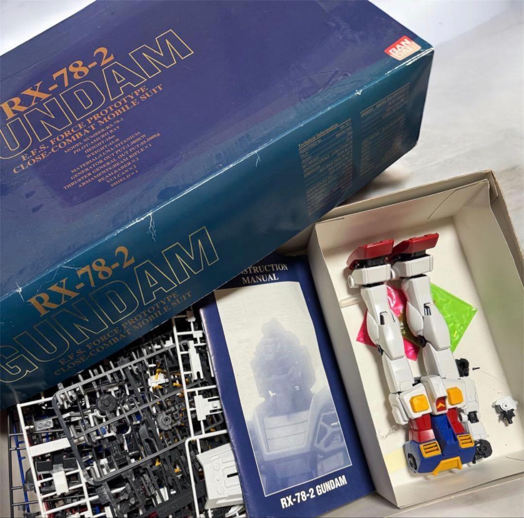PG 1/60 RX-78-2 ガンダム 組み立て途中 現状 ジャンク