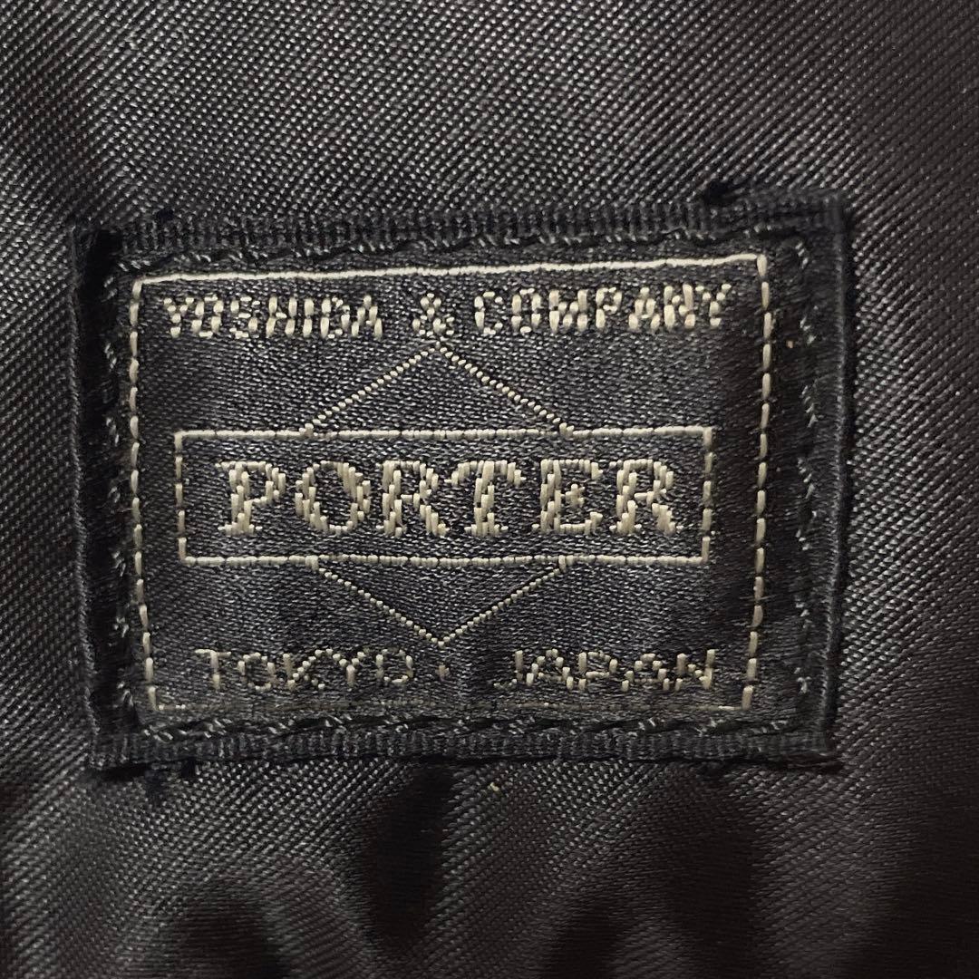 【未使用級】PORTER タンカー 2WAY ボストンバッグ ドラム ブラック