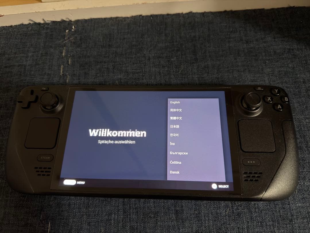 【小傷有】steamdeck oled 1TB / micro sd 512GB