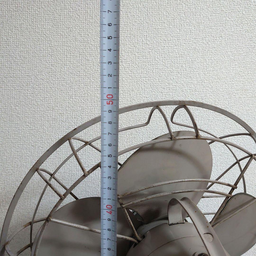 【アンティーク】東芝 4枚羽 金属製　扇風機 エレクトリックファン