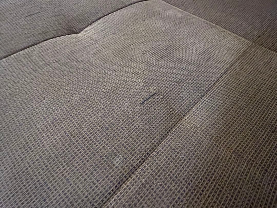 【フランスベット/都内近郊のみ】ブラウン L字型ソファベット　4人がけ