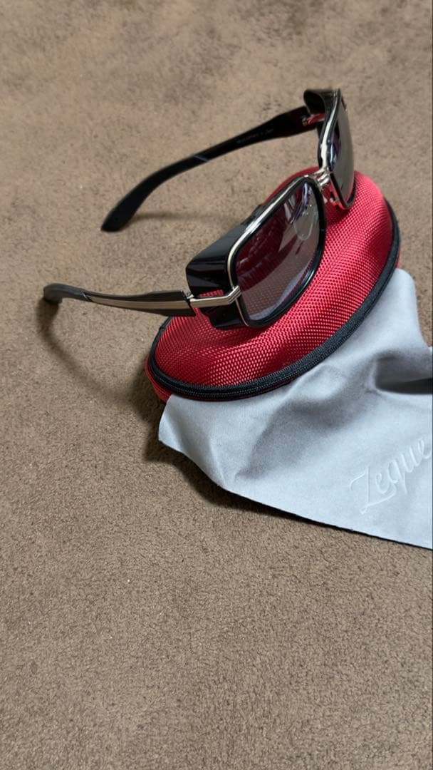 zeque Leman サングラス シルバー