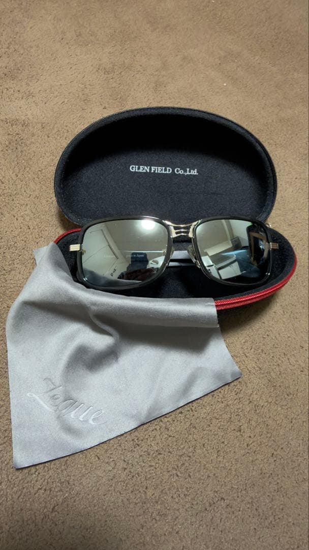 zeque Leman サングラス シルバー