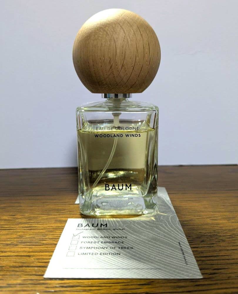 BAUM WOODLAND WINDS 60ml 香水 バウム万博いのちのあかし