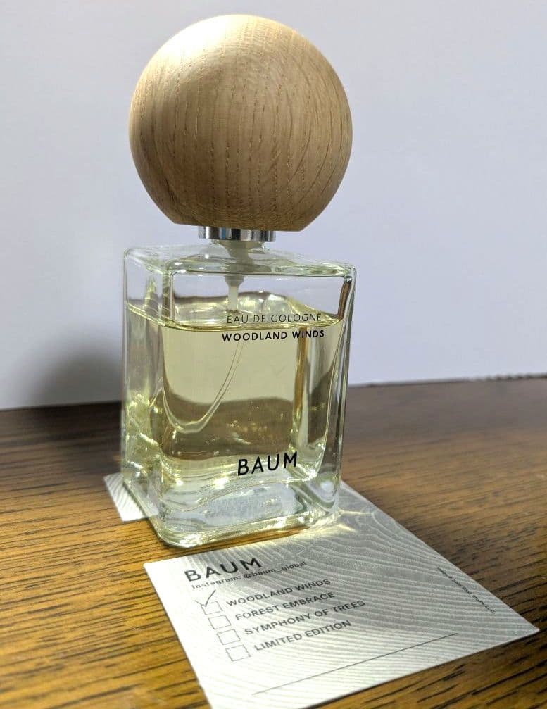 BAUM WOODLAND WINDS 60ml 香水 バウム万博いのちのあかし