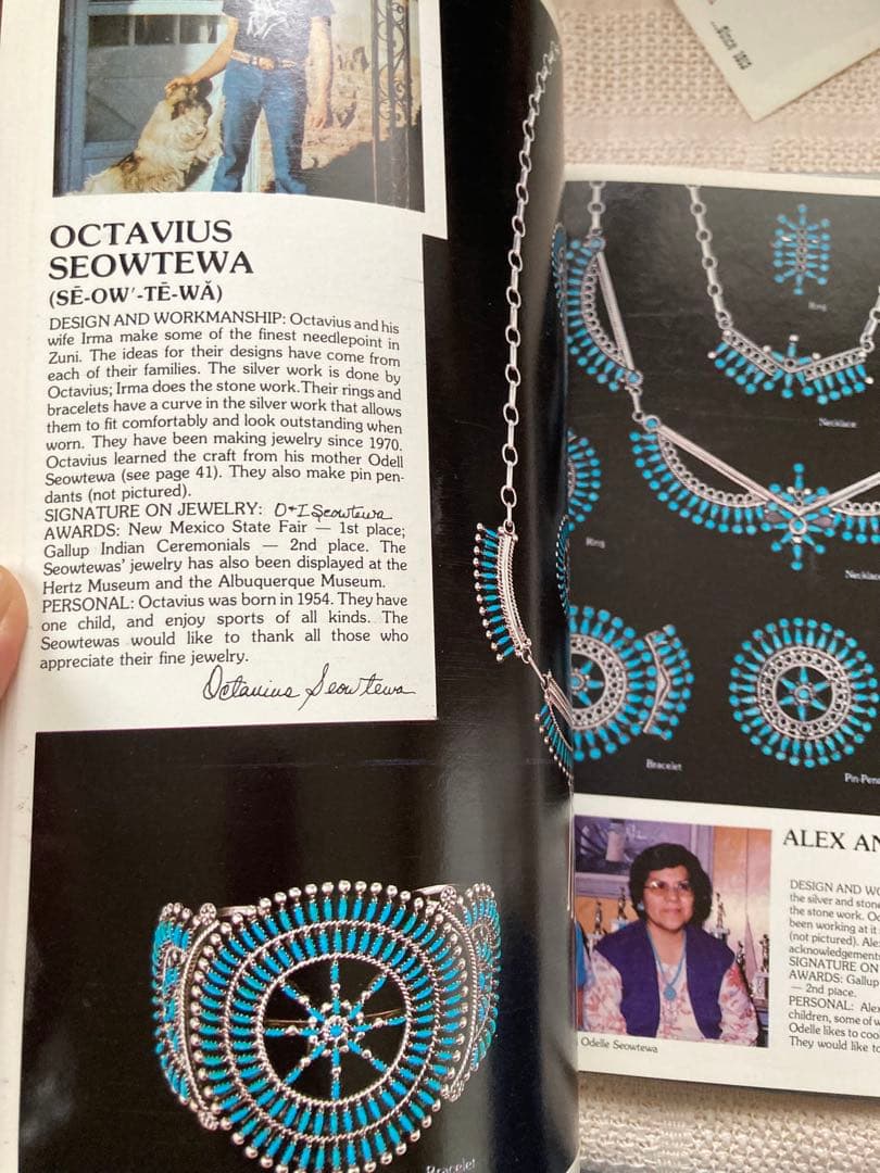 ズニ族　ジュエリーアーチスト集