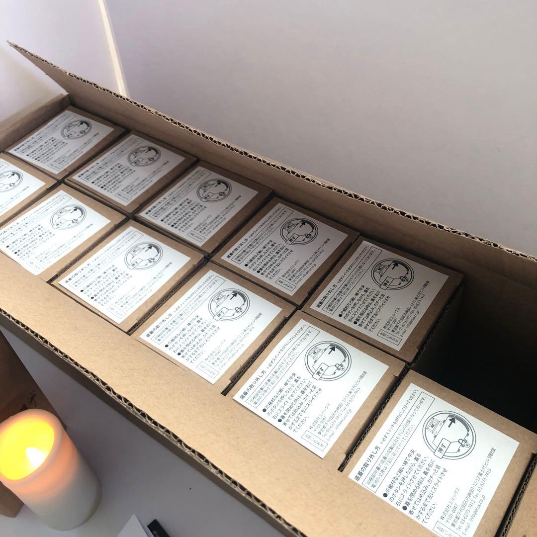 LEDキャンドル リアルシリコン 電気ローソク 揺らぎ キャンドル モ1210B