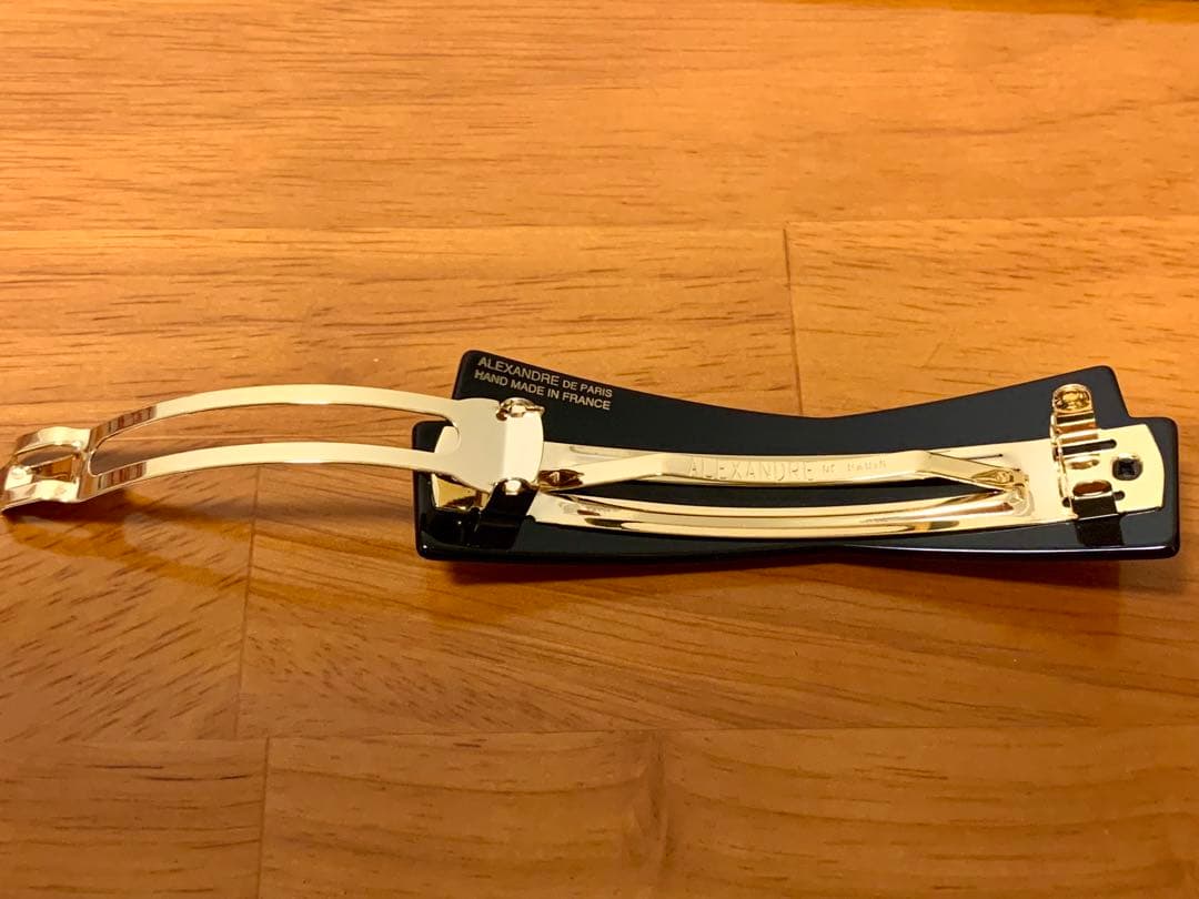 アレクサンドルドゥパリ/ バレッタ8㎝金具(ベージュ)