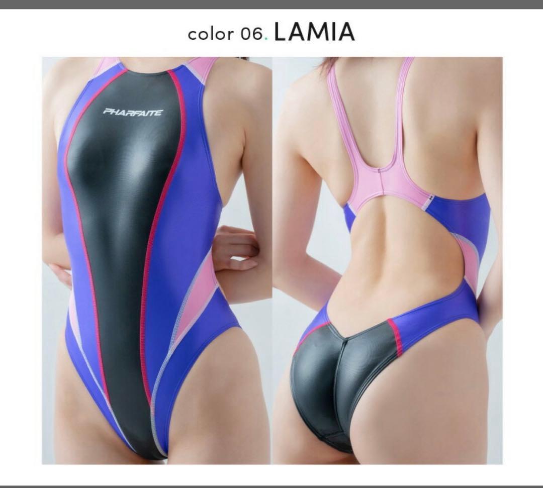 【PHARFAITE】フラットシーマーレーシングスイムウェア SGS素材 競泳