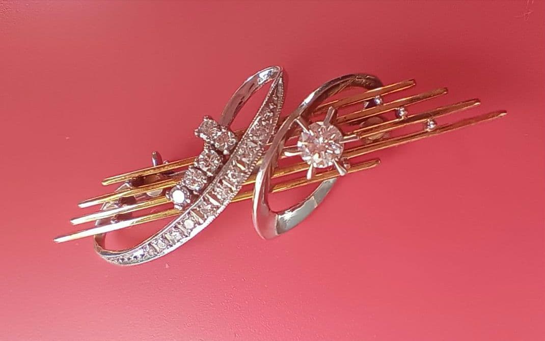 エ*ル様 新品 天然ダイヤモンド 計0.37ct Pt900 K18 K14WG