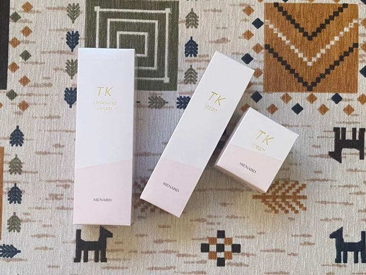 メナードTKクレンジング、ローション、エモリエントクリーム