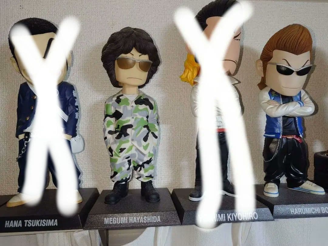 クローズ　WORST　フィギュア3体セット　バラ売り可能