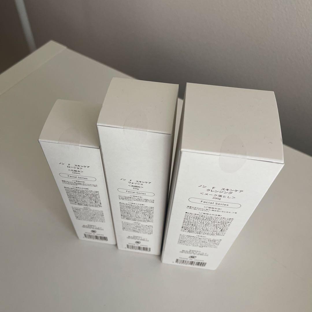 NONFスキンケア クレンジング & ウォッシュ & ローション　セット