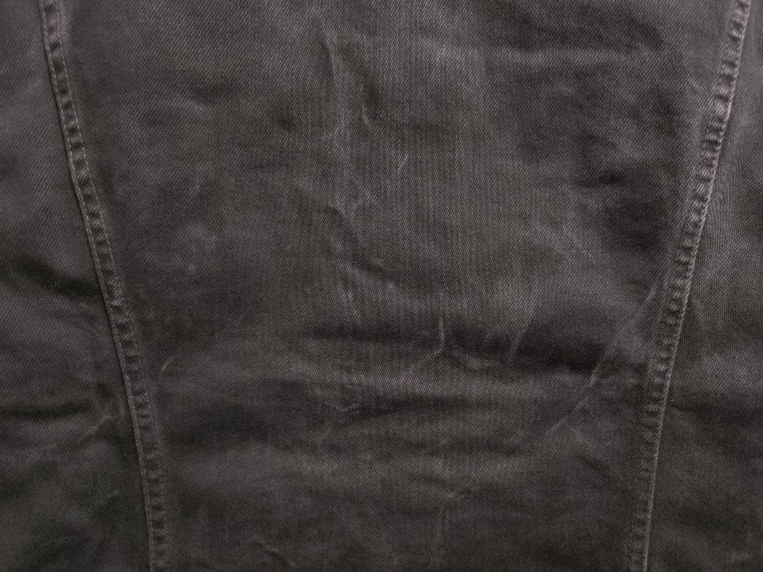 90s★ヴィンテージ★リーバイスLevi's濃黒ブラックデニムジャケットGジャン