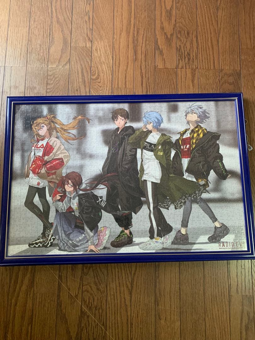 RADIO EVA エヴァンゲリオン 公式ジグゾーパズル 完成品 5点セット