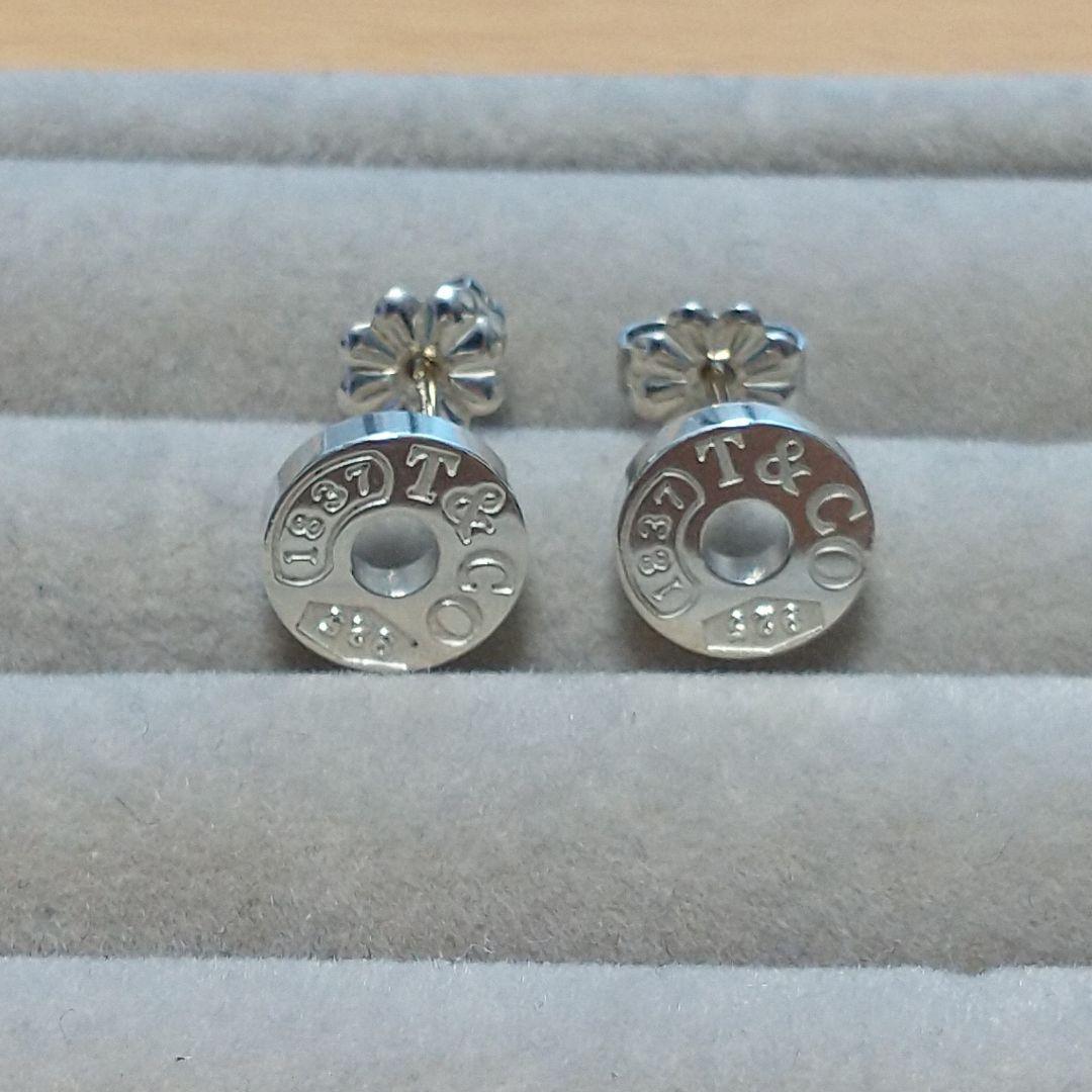 ティファニー　1837 サークル　リング　ピアス　シルバー