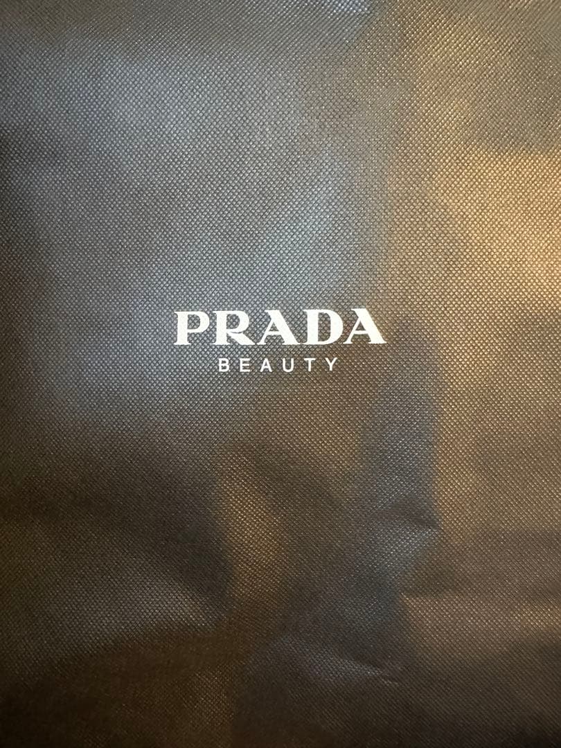 【ファンデ・アイクリーム付き】PRADA トートバッグ ブラックグリーン　両面