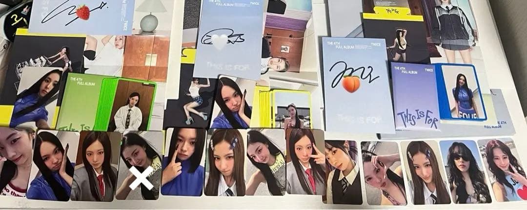 TWICE THISISFORアメリカ盤サイン入りアルバム3形態