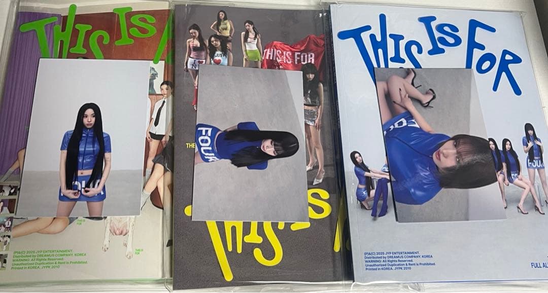TWICE THISISFORアメリカ盤サイン入りアルバム3形態
