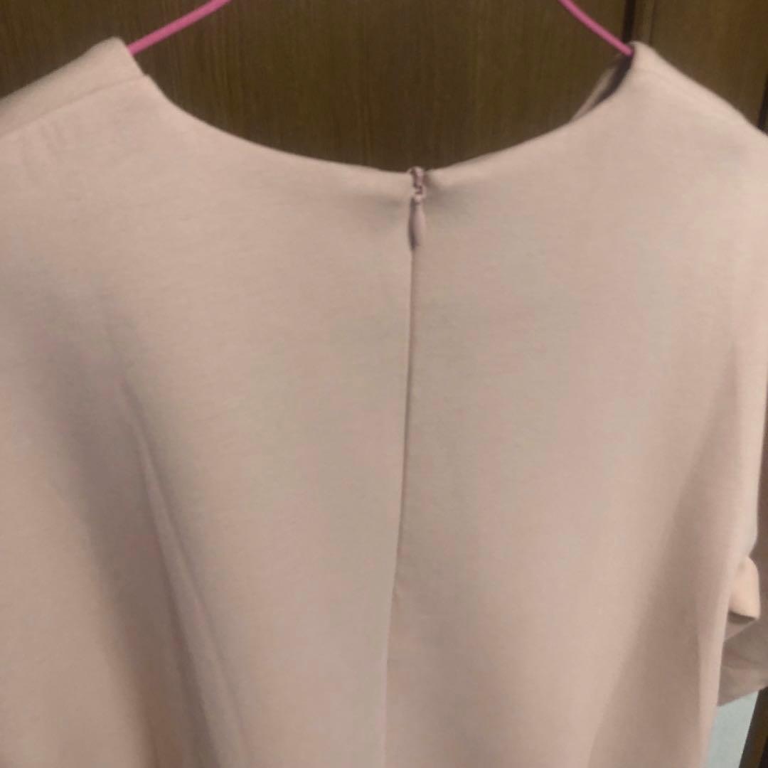 ツルバイマリコオイカワ Kirill キリル ペプラム トップス ピンクベージュ