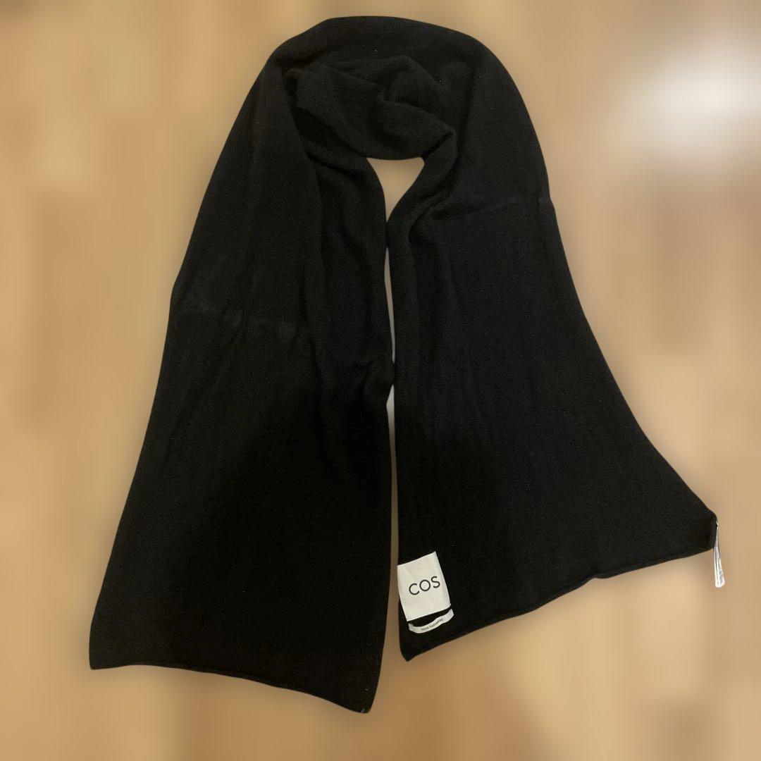 COS 100%カシミヤ ブランケット 170x45 cm