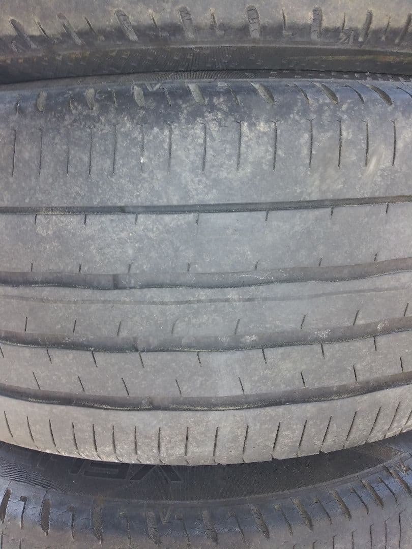 21系クラウン純正17インチアルミホイールタイヤ4本セット　引き取り限定