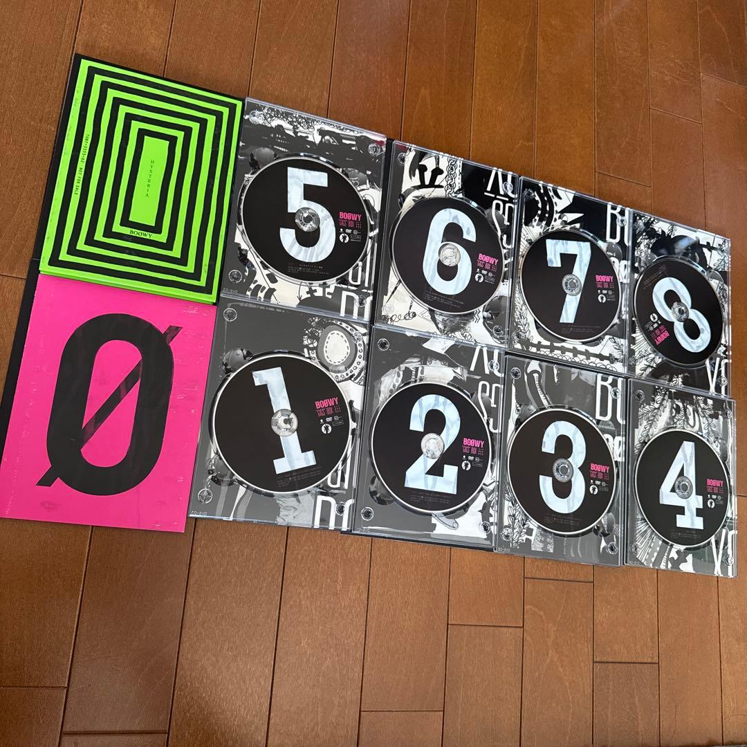 BOØWY GIGS BOX 8枚組 DVD