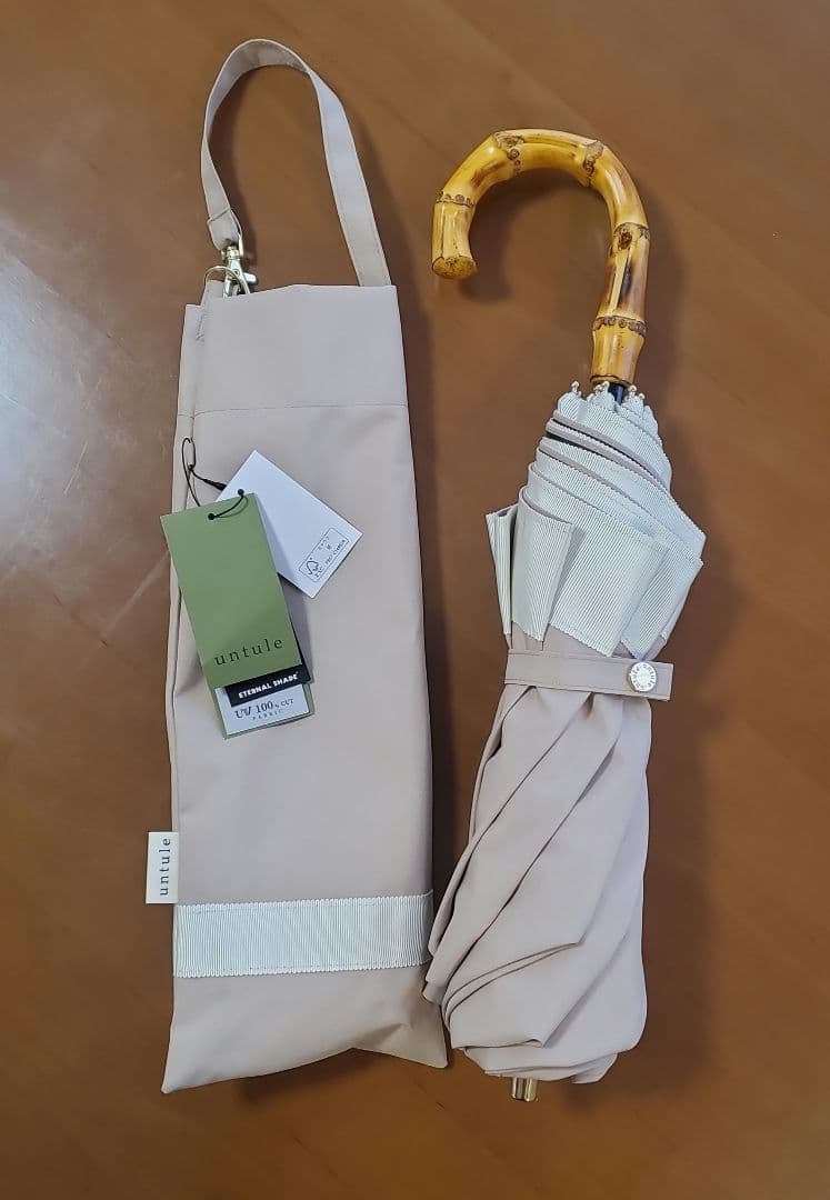untule アントゥーレ 2段折りEASY 折りたたみ 日傘(50cm)