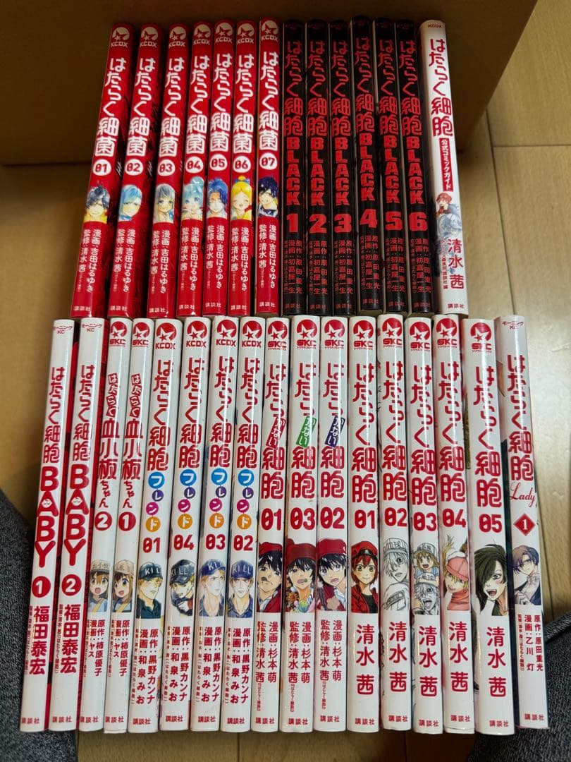 はたらく細胞　31冊