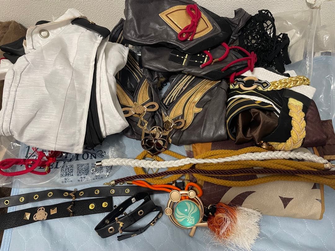 【鹿野院平蔵】原神　コスプレ　フルセット【三分妄想】