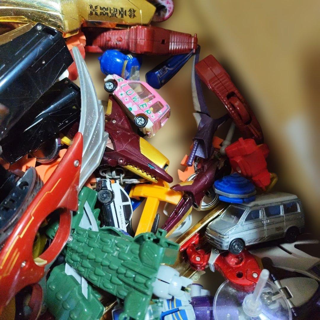 h*e様 百獣戦隊ガオレンジャー パーツ まとめ売り他ミニカーなど