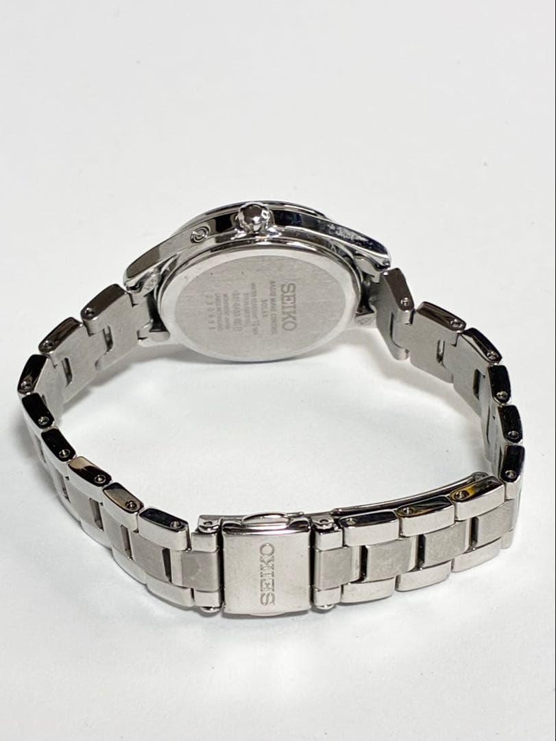 極上品 SEIKO セイコー 電波ソーラー 腕時計 レディース 稼働品