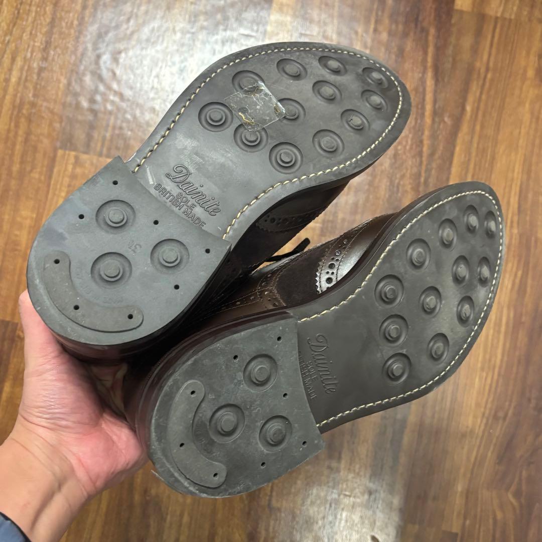 Tricker's トリッカーズ　keswick ダークブラウン ウィングチップ