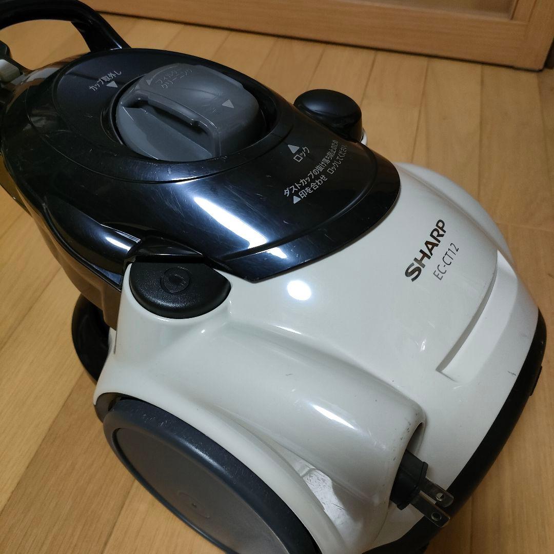 SHARP サイクロン掃除機 EC-CT12-C★消毒/清掃/動作確認済★