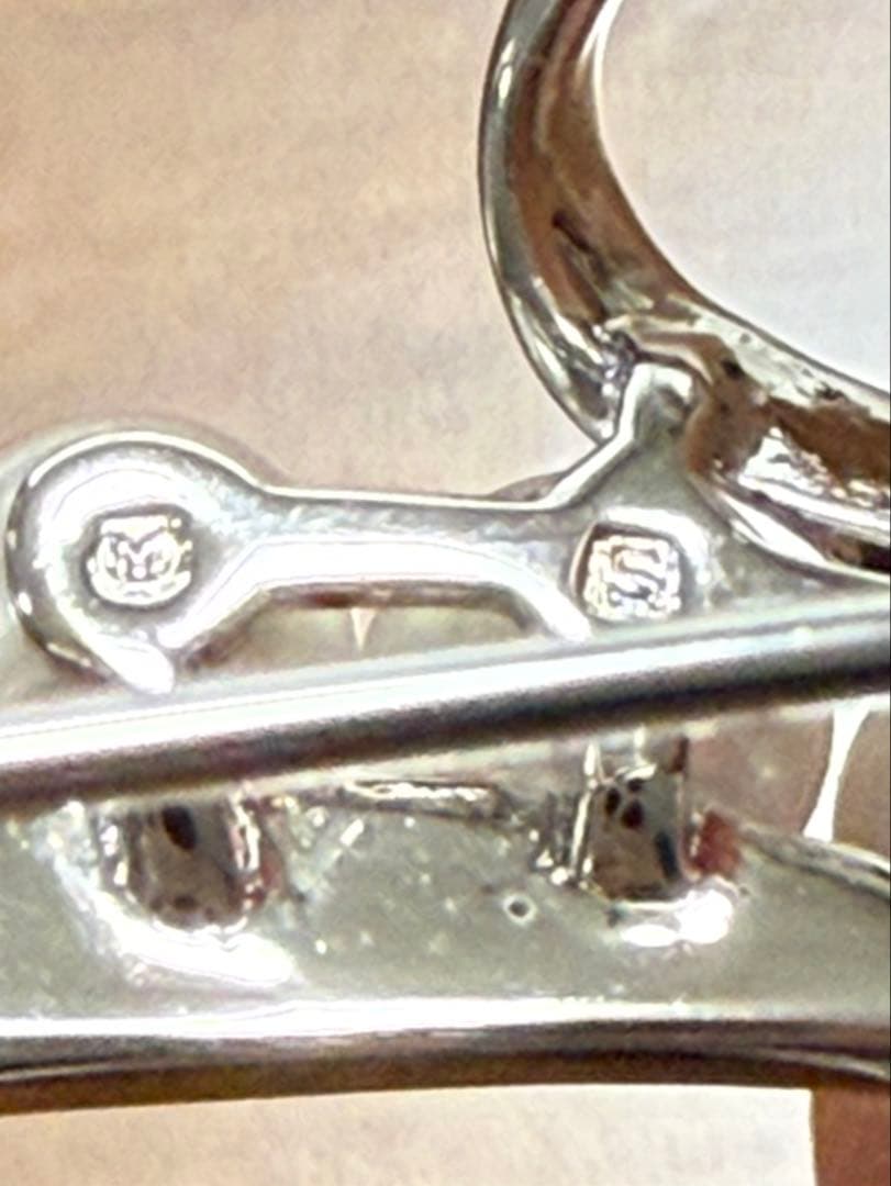 MIKIMOTO パールブローチ シルバー