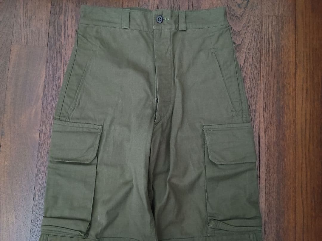 実物 M47 カーゴパンツ 後期 21 デッドストック フランス軍 m-47