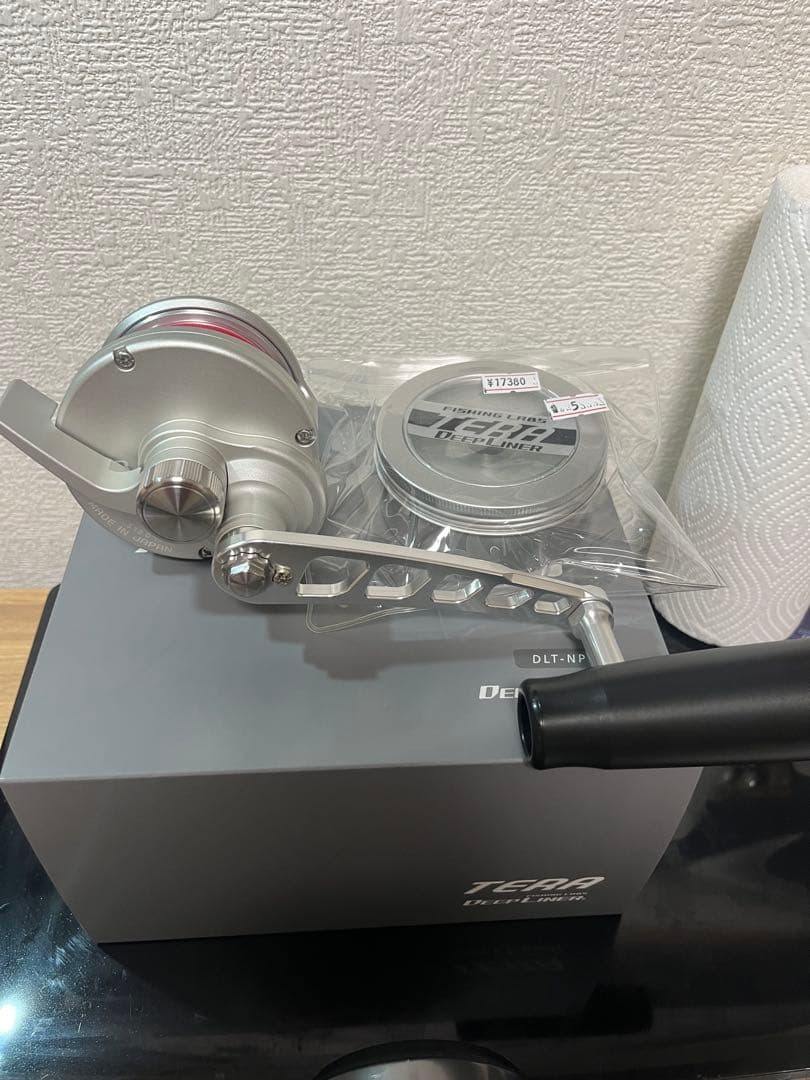 ディープライナーテラ　右巻き　新品替えスプール、SDK AP120付き