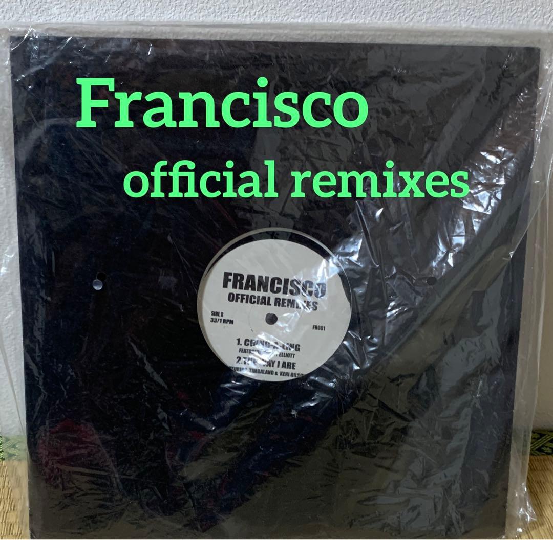 francisco official remixes レコード　R&B レア