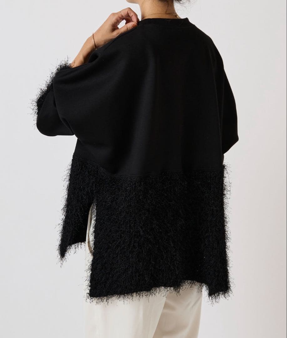 BEARDSLEY ファンシーニットコンビプルオーバー ガリャルダガランテ