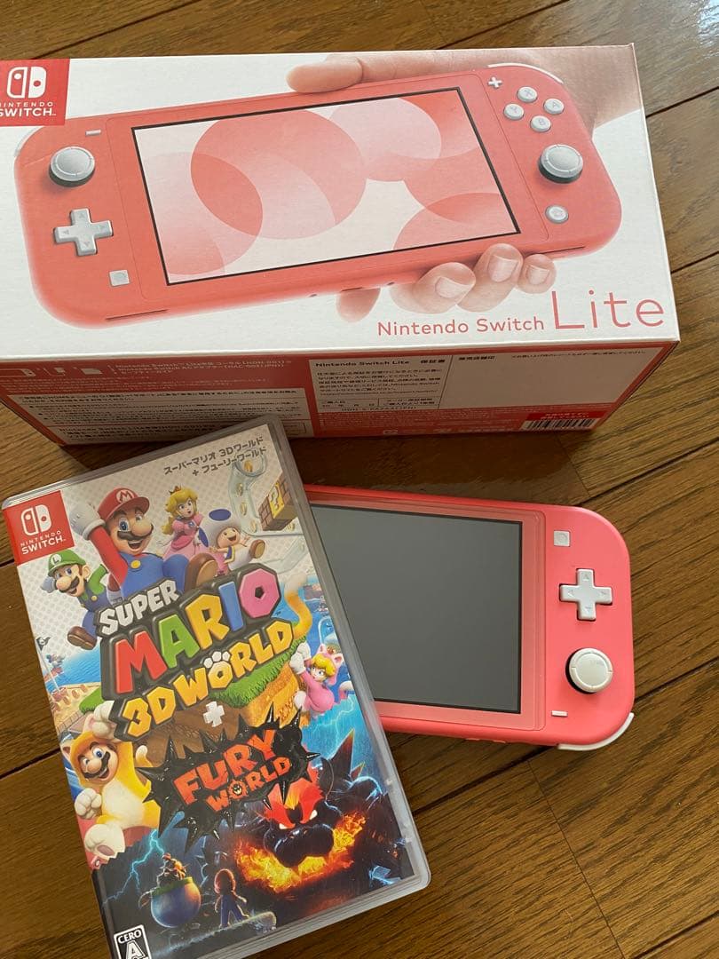 NINTENDO SWITCH LITEマリオWORLDセット
