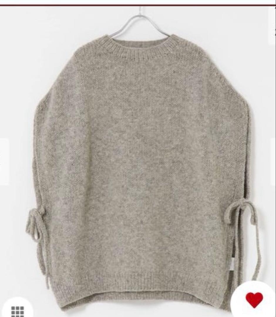 新品　かぐれペルーワイドニットベスト