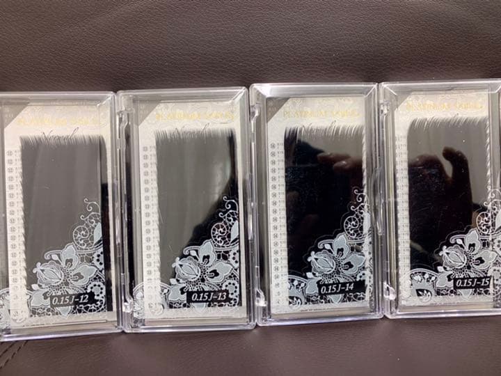 Miss eyed'or 新品未使用　Jカール太さ0.15㎜長さ6~15㎜