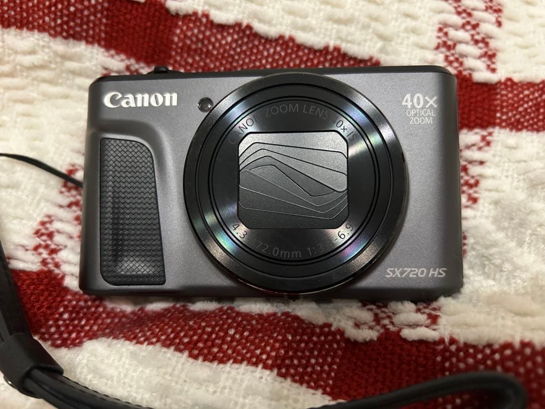 Canon SX720 HS コンパクトデジタルカメラ　ブラック　ケース・SD付
