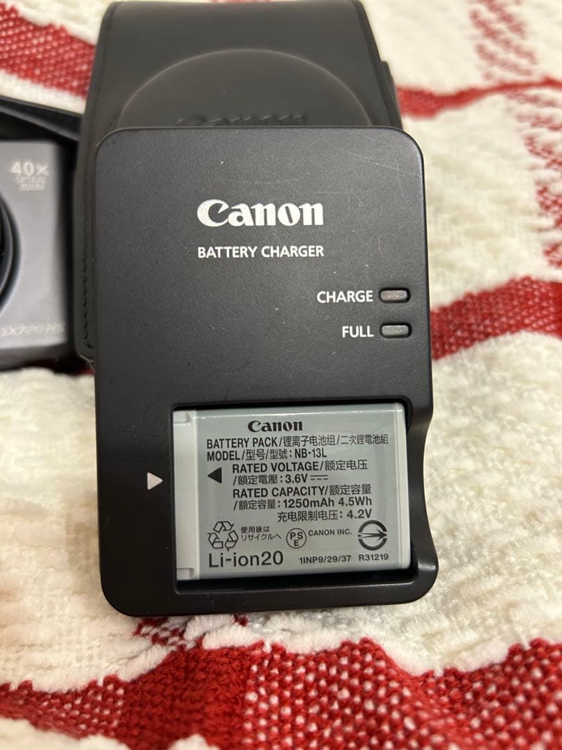 Canon SX720 HS コンパクトデジタルカメラ　ブラック　ケース・SD付