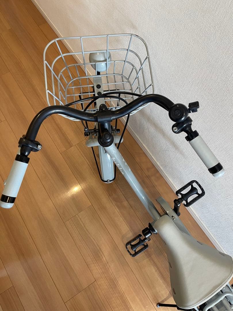 m&m's-83様　美品bikke 16インチ ブルーグレー子供用自転車補助輪付