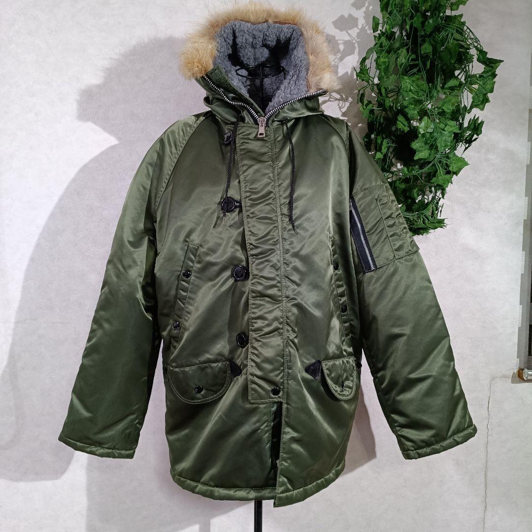 CORINTH MFG.CO. フライトジャケット N3B カーキ/AZ35