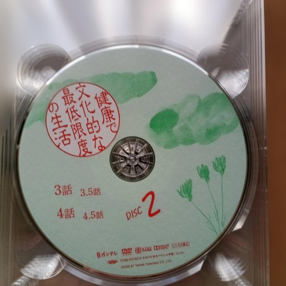 DVD-BOX 『健康で文化的な最低限度の生活』2018年　主演:吉岡里帆