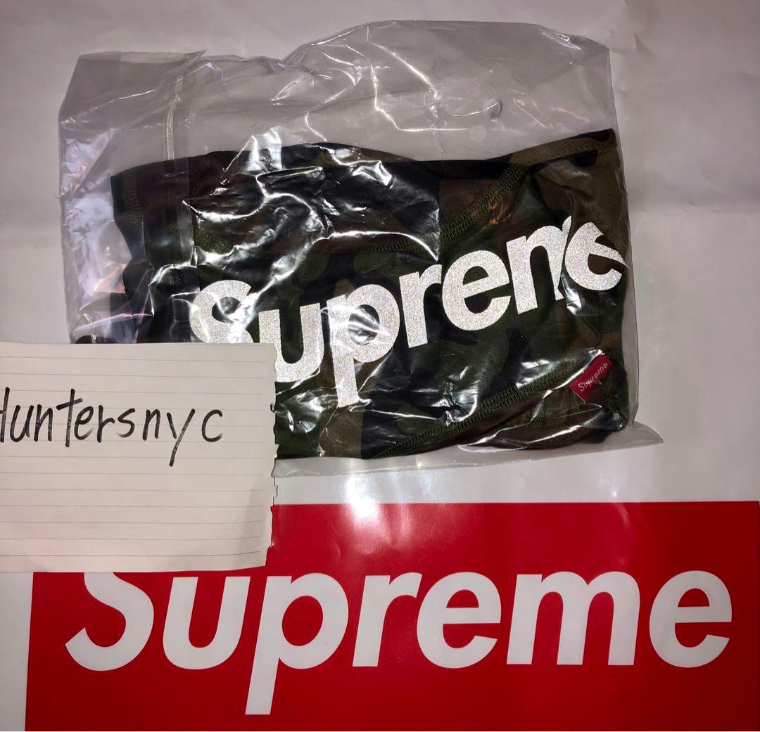 帽子 Supreme 3M Reflective Logo Balaclava