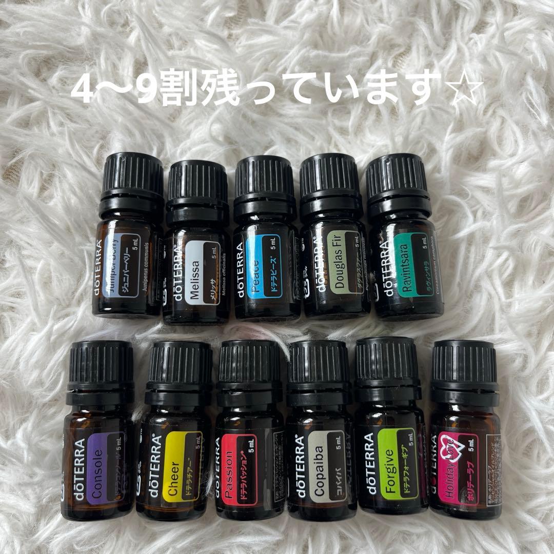 doTERRA オイル40本セット　木箱　ディフューザー　スプレー　未使用品有り